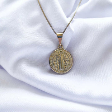 Saint Benedict Necklace with 1.5 cm Medal 4 Reviews | 0 Questions