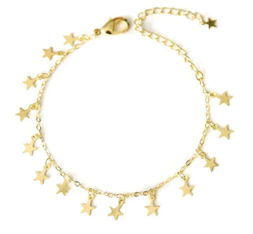 Constellation Bracelet Plated in 18k Gold